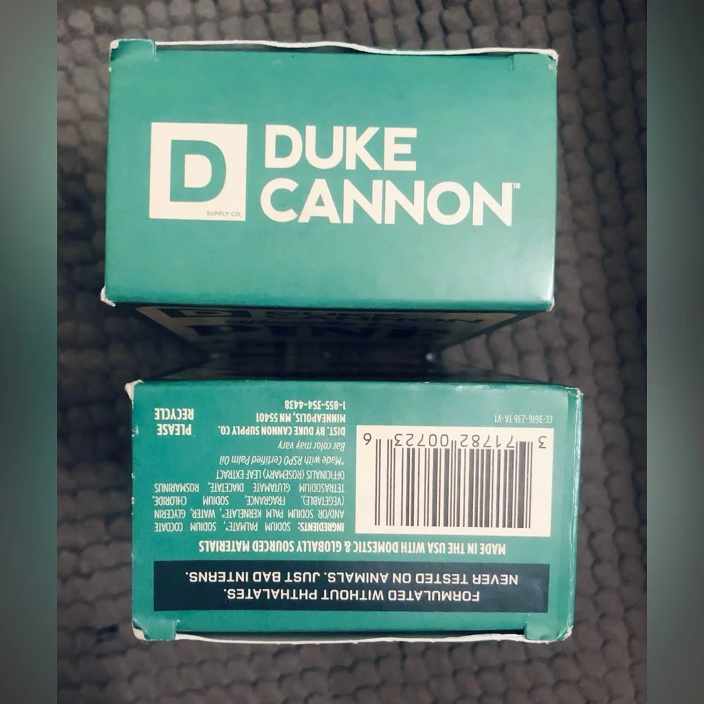 Duke Cannon Illegally Cut Pine Soap - 2 Bars - New Seasonal